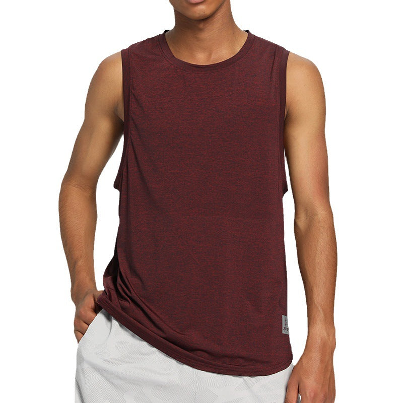 Men's Quick-Dry Running Tank Top (One Piece)